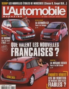 L’AUTOMOBILE MAGAZINE n°686 07/2003 MEGANE ESTATE 307 BREAK C2 TWINGO - Imagen 1 de 1
