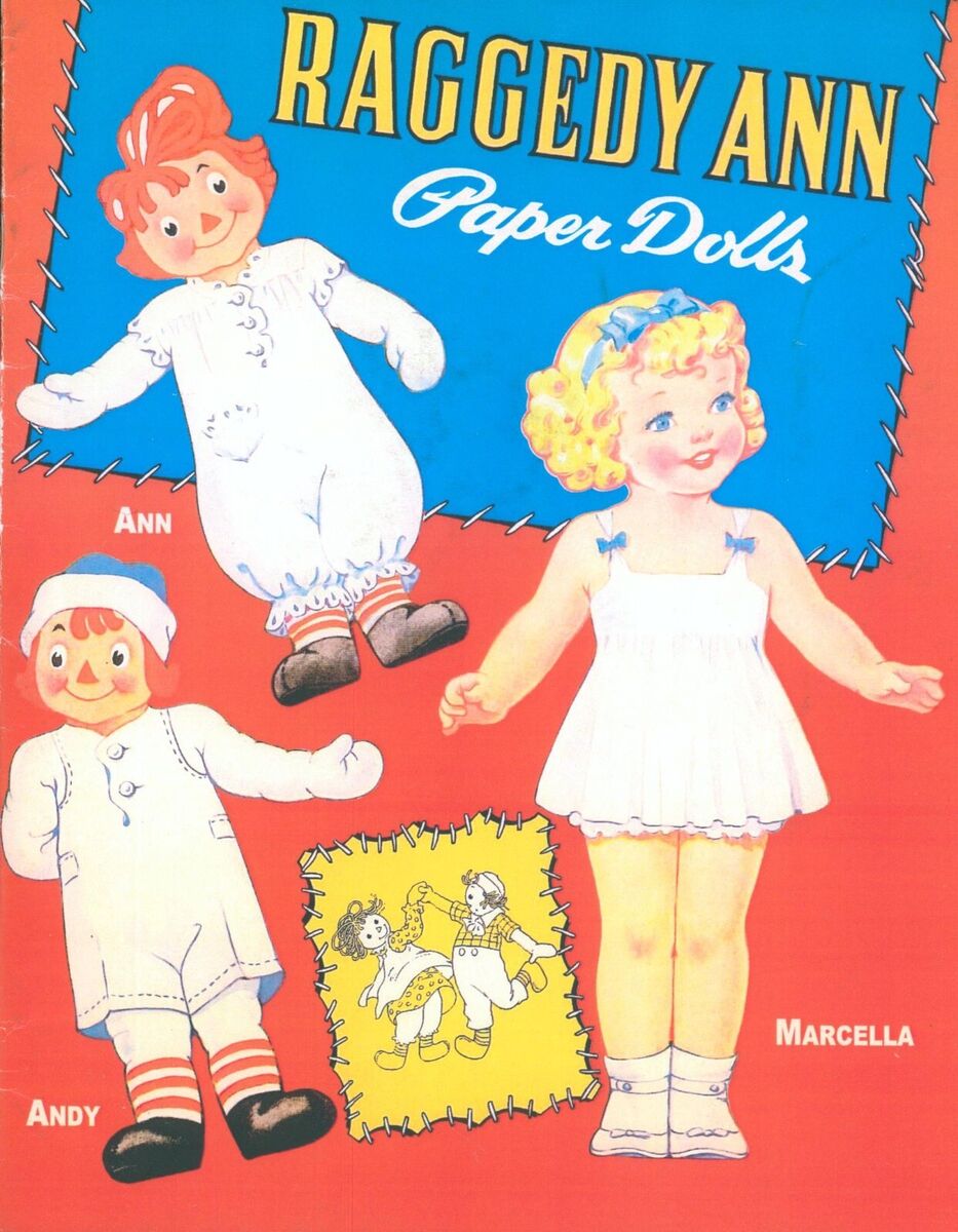 Raggedy Ann Paper Dolls for sale | eBay Raggedy Ann Paper Dolls for sale | eBay