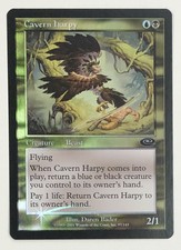 MTG CAVERN HARPY (FOIL) Planeshift unplayed (OldManMTG 001-536)