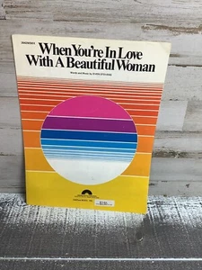 When Your In Love With A Beautiful Woman Sheet Music - Picture 1 of 3