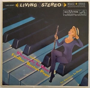 Gershwin Rhapsody in Blue Boston Pops An American In Paris Vinyl LP LSC-2367 EX! - Picture 1 of 8