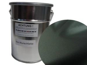 2 Liter 1K Autolack Kunstharz Deep Black 2 Metallic Matt Tuning kein Klarlack ! - Bild 1 von 1