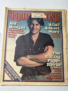 1977 January Rolling Stone Jeff Bridges Allal A Short Story | January 27, 1977 - Picture 1 of 1