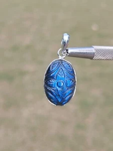 Elegant Labradorite Silver Pendant, Healing Pendant,Natural Labradorite Pendant - Picture 1 of 5