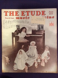 The Etude Vintage Magazine June 1944 M20 - Bild 1 von 6