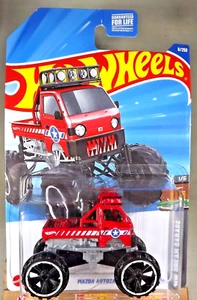 2025 Hot Wheels #8 HW Dream Garage 1/5 MAZDA AUTOZAM Red w/Black OROH6 Spokes - Picture 1 of 5