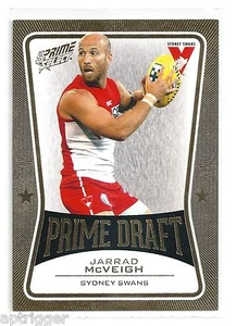 2013 Select Prime Draft (PD45) Jarrad McVEIGH Sydney 095 / 145 - Picture 1 of 1