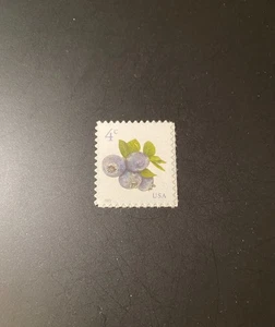 U.S. Scott #5652 Fruit - Blueberries 2022 4¢ selbstklebende Einzelmarke postfrisch F/VF - Bild 1 von 2