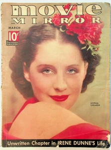 Movie Mirror Magazine Vol. 8 #4 FR 1936 Low Grade - Picture 1 of 3