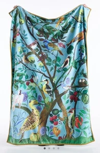 NUEVO CON ETIQUETAS Nathalie Lete Marais Manta Anthropologie Woodland Whimsy Boho 50x70 - Imagen 1 de 4