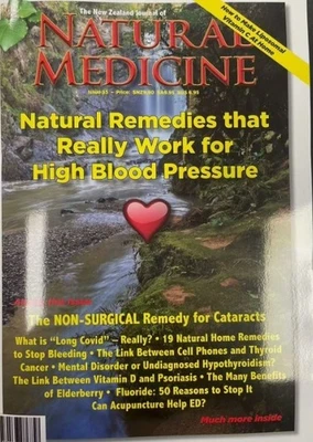 Natural Medicine NZ Magazine issue 55/ NATURAL REMEDIES THE REALLY WORK - Image 1 of 3