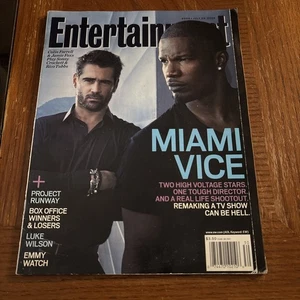 ENTERTAINMENT WEEKLY 888: Miami Vice Colin Farrell Jamie Foxx Project Runway - Foto 1 di 3