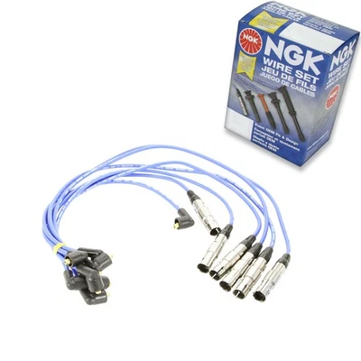 1 pc NGK Spark Plug Wire Set for 1994-1999 Volkswagen Jetta 2.8L V6 - Engine mr - Image 1 of 4