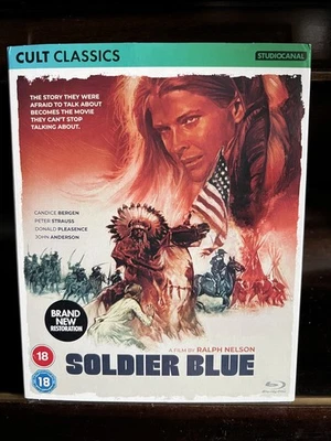 SOLDIER BLUE Blu Ray - Studio Canal Cult Classics BRAND NEW SEALED - Image 1 of 3