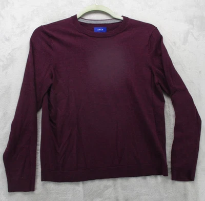 APT 9 Sweater Mens Large Merino Wool Blend Seriously Soft Pullover Crewneck - Image 1 of 4