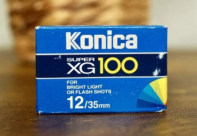 Konica Color Super XG 100 12 Shots Expired May 1996 - New In Box - - Image 1 of 4