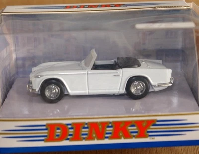 Triumph TR4 A IRS Blanc 1965 1/43 Dinky Matchbox DY-20  Neuf boite proche TR5 - Photo 1/4