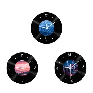 Wall Clock 30cm Easy to Read Minimalism Mute for Home Music Room Living Room - Picture 1 of 22