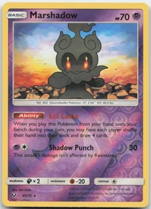 Marshadow 45/73 Reverse Holo Shining Legends Pokemon Card NM - Bild 1 von 1