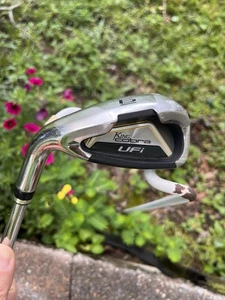 King Cobra UFi Single 9 Iron Steel Shaft Regular Flex Mens Left Handed Good - Picture 1 of 4
