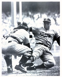 Jackie Robinson  - Brooklyn Dodgers 8x10 Photo #55 - Picture 1 of 1