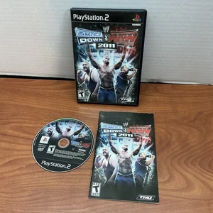 WWE SmackDown vs. Raw 2011 PlayStation 2 PS2 - CIB mit Handbuch - Bild 1 von 2