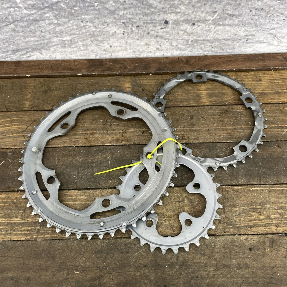 Shimano SG-X Chainring Set 50/39/30T Triple 5-Bolt 130 74 BCD 10-Speed Road - Image 1 of 4