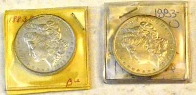 ONE (1) US MORGAN DOLLAR (1883-O) Brilliant Uncirculated, Sealed in Plastic - Image 1 of 4
