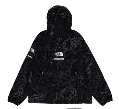 Nuevo Pullover Supreme The North Face Steep Tech Fleece (Black Dragon) Grande 2023 Foto 1 de 4