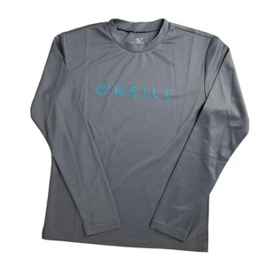 O'Neill kids basic skins UPF 30+ longsleeve sunshirt Size 10 Slim Fit Graphite - Picture 1 of 4