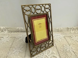 Leonardo Collection Ornate Photo Frame Metal Brass Effect Open Design 4x6” photo - Picture 1 of 10