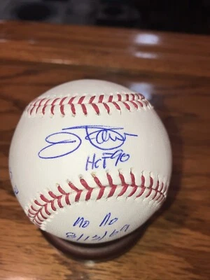 Jim Palmer Stat Baseball . - Image 1 of 4