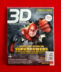 3D World 116 May 2009 Magazine with CD Superpowers - Picture 1 of 6