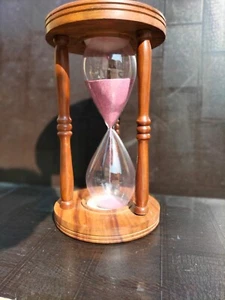10 minutes 7" handmade hourglass sand timer ideal for decoritve gift men & women - Picture 1 of 4