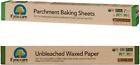 Unbleached Parchment Sheets and Waxed Paper
