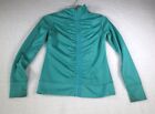 Champion Women's Top Active Wear Athletic Long Sleeve Green Pullover Shirt Gym L