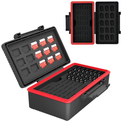 58 Slots Memory Card Case Holder Storage Organizer for Microsd MSD Micro SD TF - Image 1 of 4