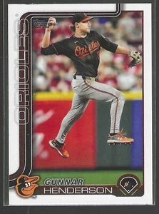 Gunnar Henderson 2025 Topps Card# 65 - Picture 1 of 4