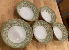Five (5) J&G Meakin Renaissance Sterling English Ironstone Cereal Bowls