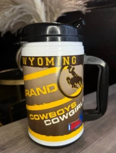 University of Wyoming Cowboys 1 Quart Travel Mug Insulated Slide Top Whirley - Picture 1 of 4