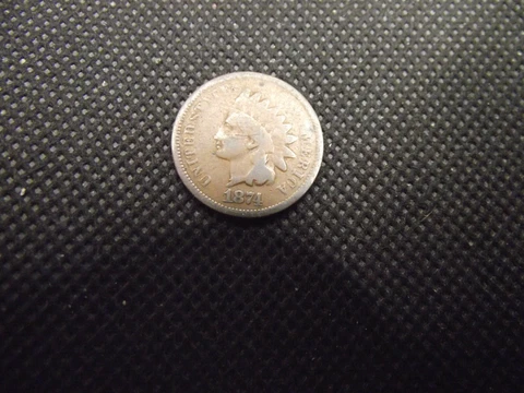 1874 Indian Head Cent Cover