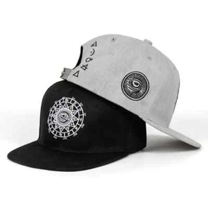Unisex Eyes Letter Embroidery Hip Hats Summer Outdoor Adjustable Baseball Caps - Picture 1 of 13