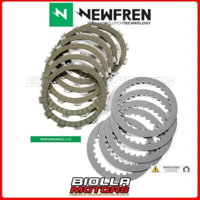 F2890SR SERIE DISCHI FRIZIONE NEWFREN YAMAHA XTZ 690 700 TENERE 2022- 700CC COND - Imagen 1 de 4