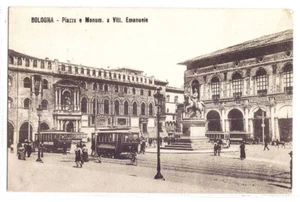 Bologna - Piazza e Monum. a Vitt. Emanuele - 1913 - Imagen 1 de 2