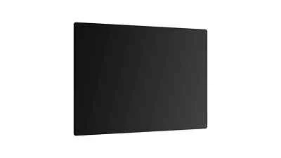ALLBOARDS Glas Herdabdeckplatte Schneidebrett SCHWARZ CLASSIC BLACK 52x60 cm Multi-Platte