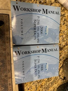 2006 Ford F250-F550 Super Duty Truck Shop Service Repair Manual Book - Picture 1 of 1