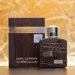RAMZ LATTAFA SILVER BY LATTAFA 100ML ARABIAN AMBER WOOD NOTES EDP PERFUME SPRAY - Picture 1 of 1