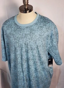 Xersion T-Shirt Men's Big & Tall Short Sleev Xtreme Essential Pullover Blue 3XLT - Picture 1 of 10