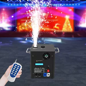 Cold Spark Machine DMX Sparkular máquina de chispas fuegos artificiales escenarios control remoto - Imagen 1 de 24