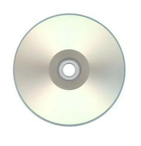 10 Traxdata Full Printable Silver CD-R 52x Discs 700MB Ritek Blank CDR CD discs